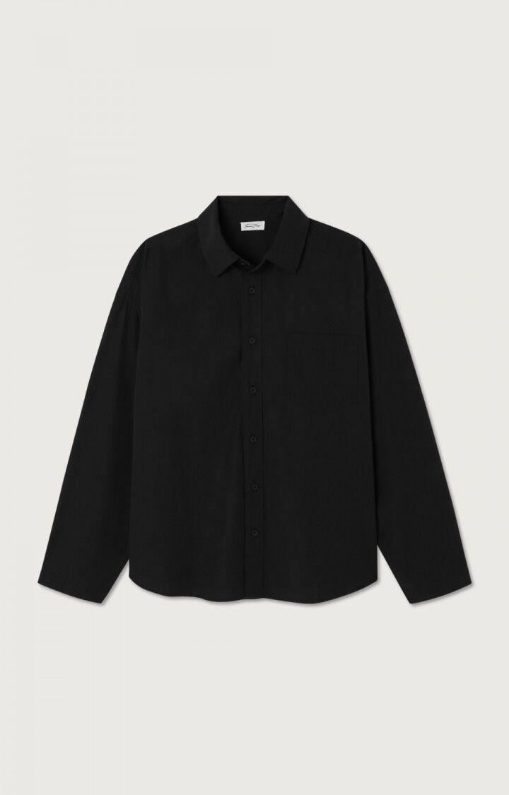 American Vintage Nacto Noir Langarmhemd Herren schwarz